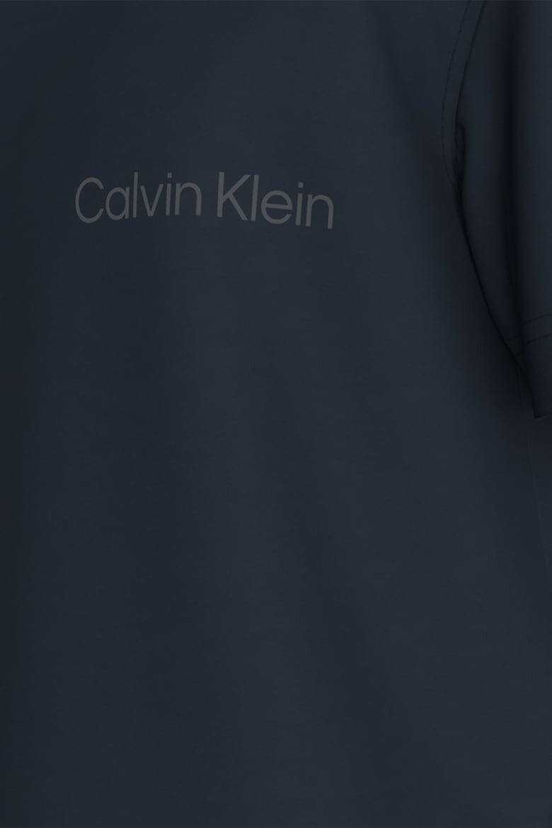 CALVIN KLEIN JEANS Tricou de bumbac cu decolteu la baza gatului - Pled.ro