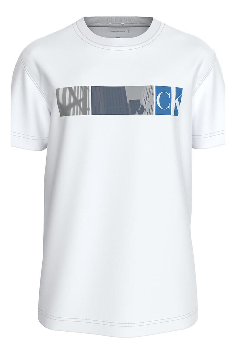 CALVIN KLEIN JEANS Tricou de bumbac cu design grafic - Pled.ro