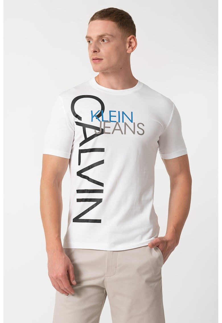 CALVIN KLEIN JEANS Tricou din amestec de bumbac organic - Pled.ro