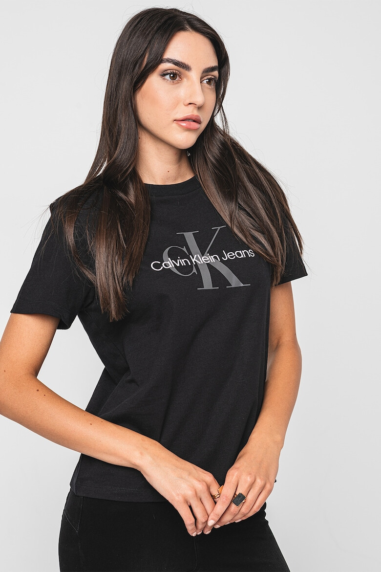 CALVIN KLEIN JEANS Tricou din bumbac cu imprimeu logo - Pled.ro