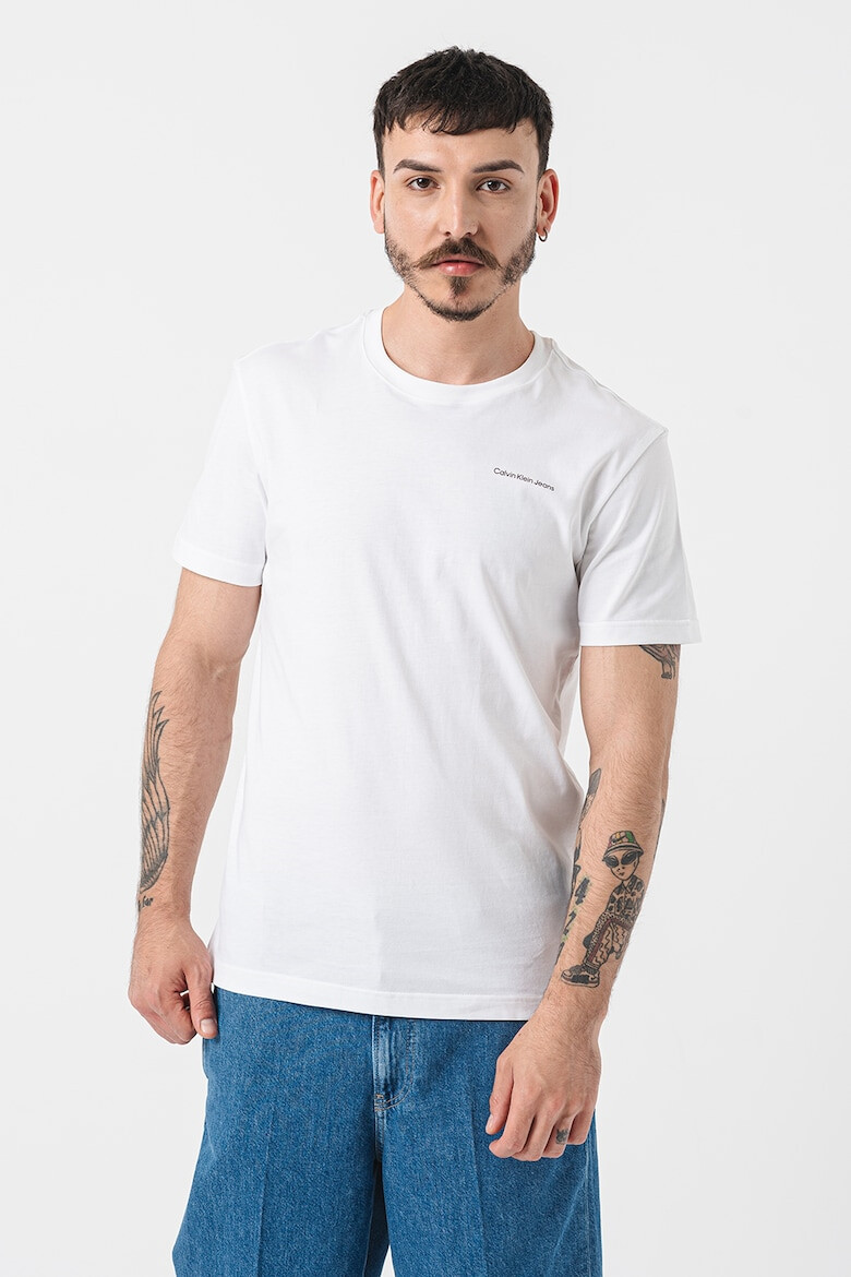 CALVIN KLEIN JEANS Tricou din bumbac cu imprimeu logo - Pled.ro