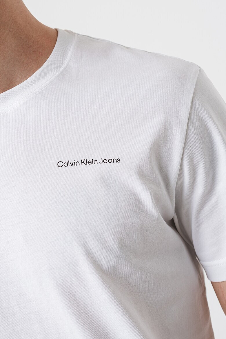 CALVIN KLEIN JEANS Tricou din bumbac cu imprimeu logo - Pled.ro