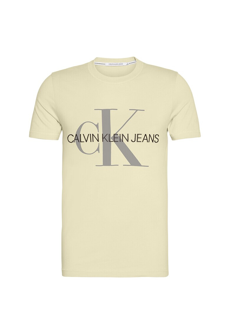 CALVIN KLEIN JEANS Tricou din bumbac organic cu broderie logo F - Pled.ro