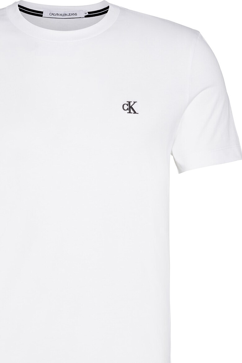 CALVIN KLEIN JEANS Tricou din bumbac organic cu logo 4 - Pled.ro