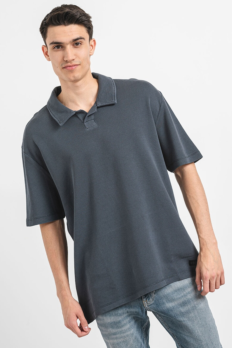 CALVIN KLEIN JEANS Tricou polo cu aspect texturat - Pled.ro