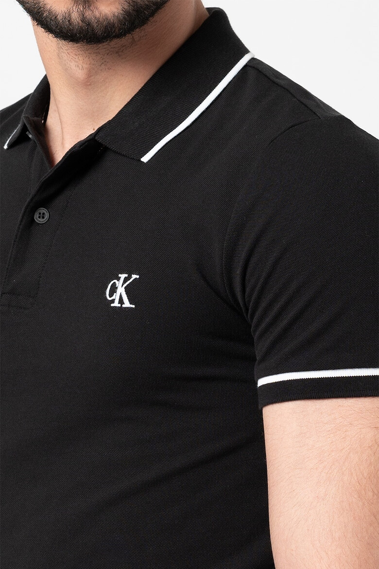 CALVIN KLEIN JEANS Tricou polo slim fit - Pled.ro