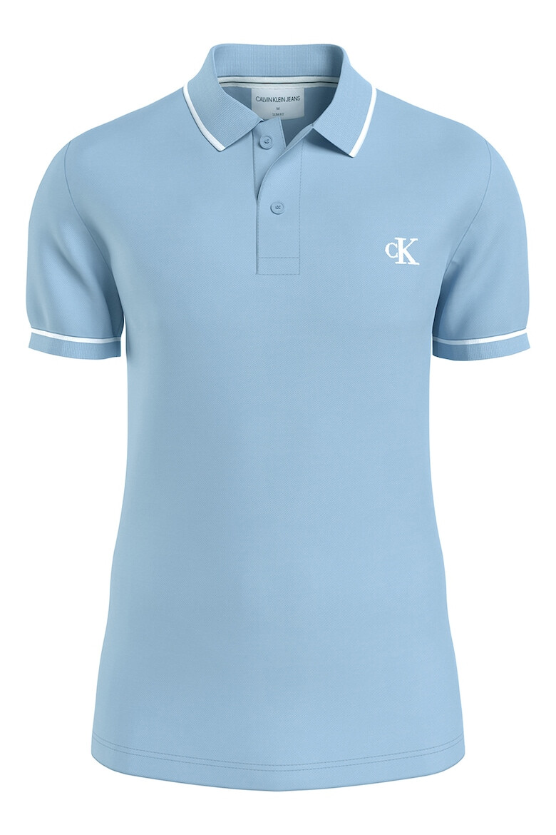 CALVIN KLEIN JEANS Tricou polo slim fit - Pled.ro