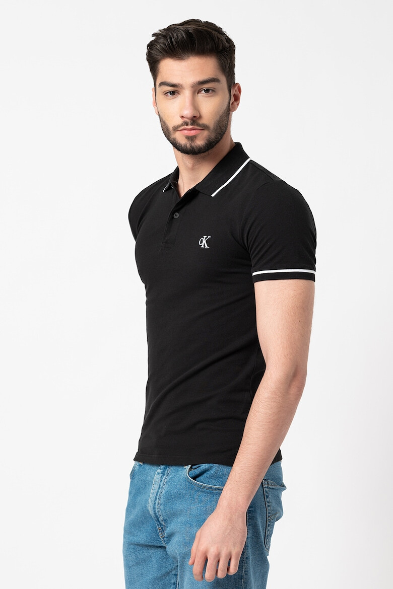 CALVIN KLEIN JEANS Tricou polo slim fit - Pled.ro