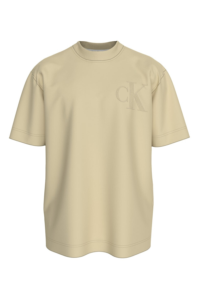 CALVIN KLEIN JEANS Tricou relaxed fit cu logo pe piept - Pled.ro