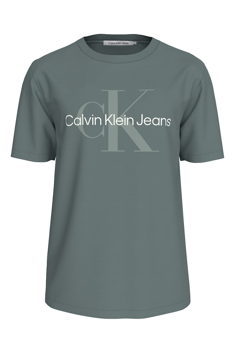 CALVIN KLEIN JEANS Tricou slim fit cu imprimeu logo - Pled.ro