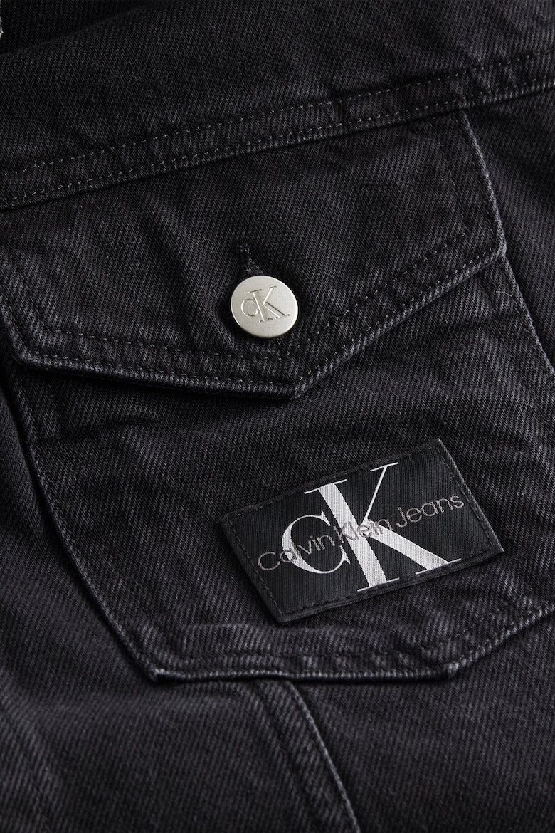 CALVIN KLEIN JEANS Vesta supradimensionata din denim - Pled.ro