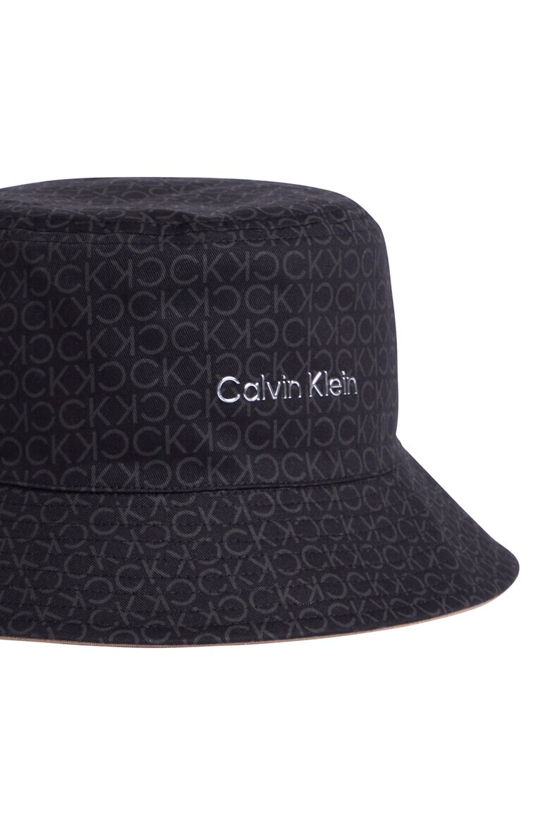 CALVIN KLEIN Palarie bucket reversibila din bumbac organic - Pled.ro