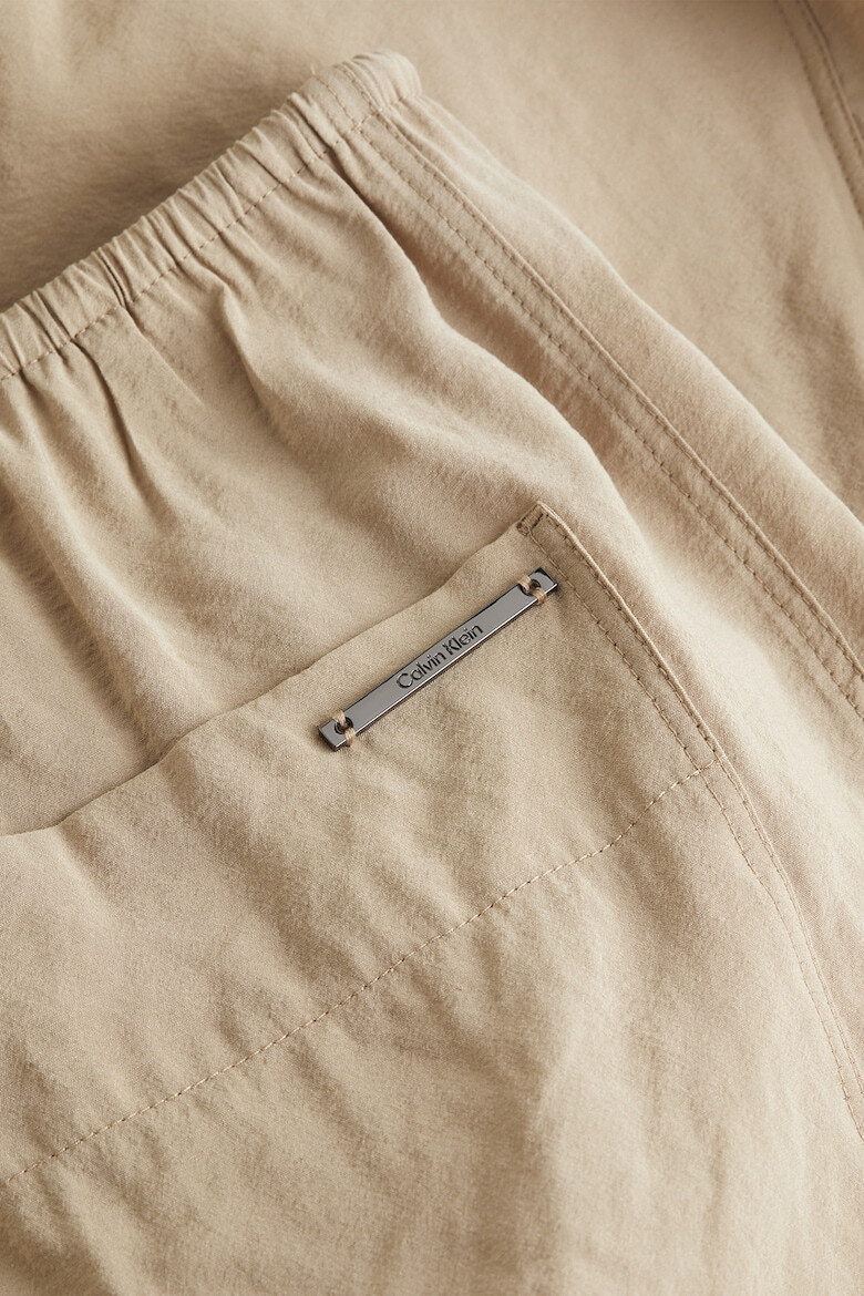 CALVIN KLEIN Pantaloni ampli cu snur - Pled.ro