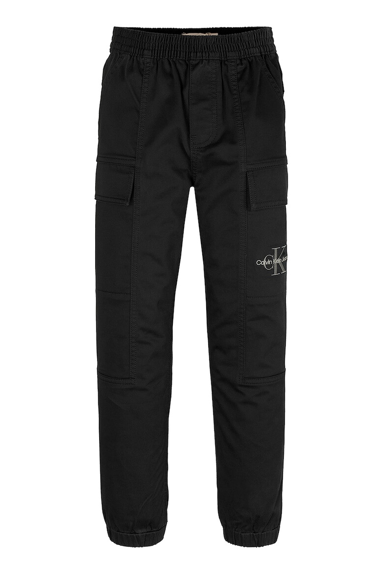 CALVIN KLEIN Pantaloni cargo cu logo - Pled.ro