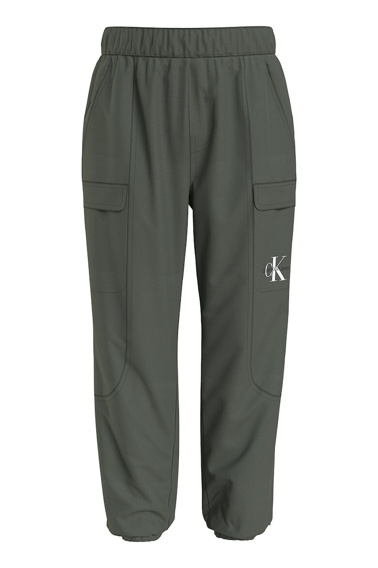 CALVIN KLEIN Pantaloni cargo cu talie elastica - Pled.ro