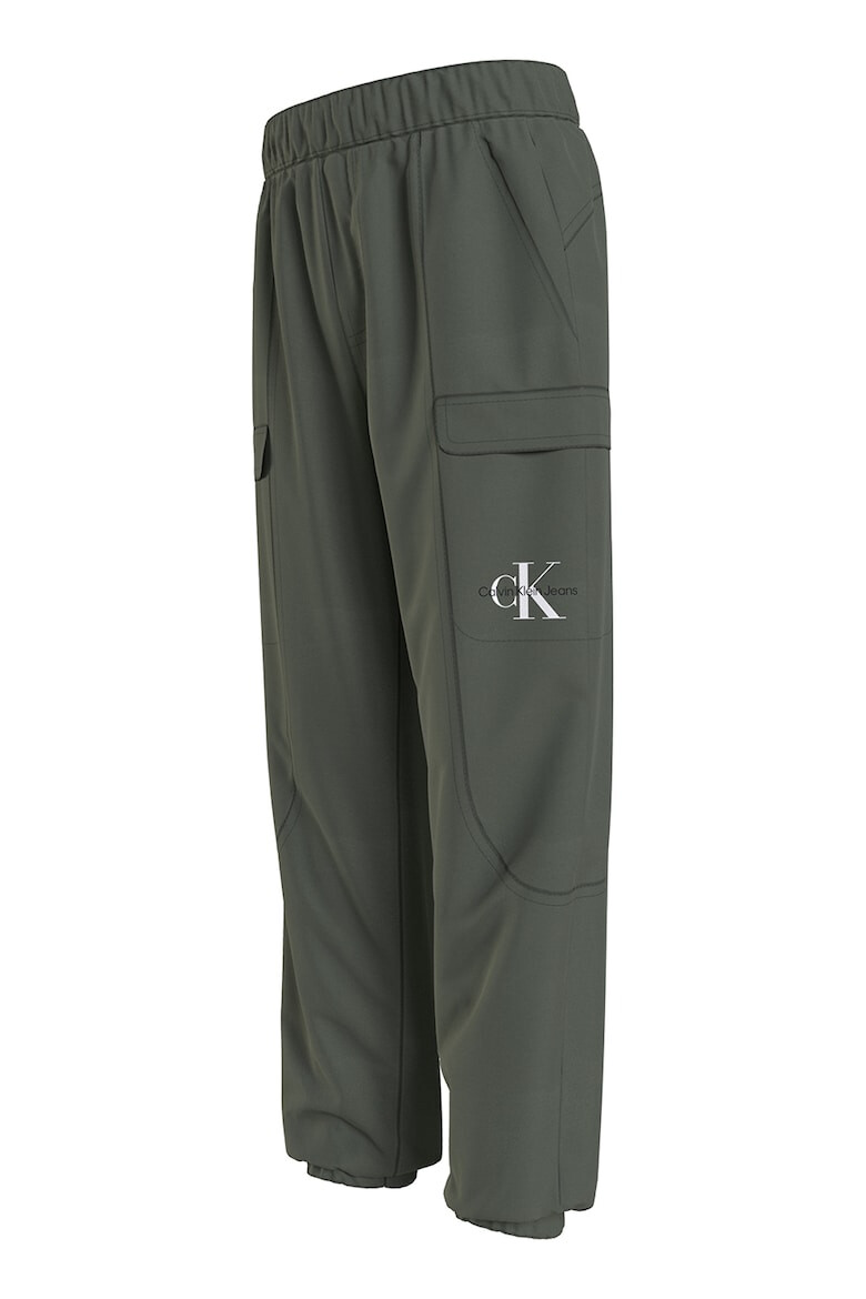 CALVIN KLEIN Pantaloni cargo cu talie elastica - Pled.ro