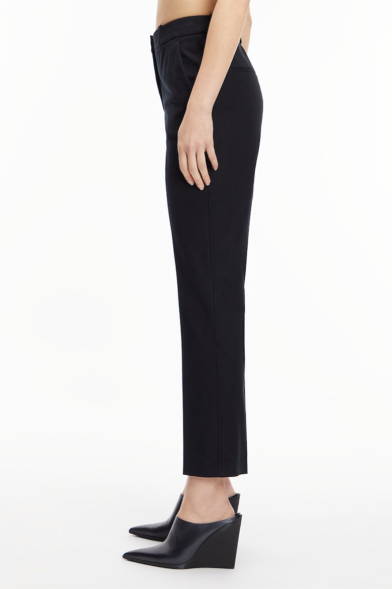 CALVIN KLEIN Pantaloni chino crop slim fit - Pled.ro