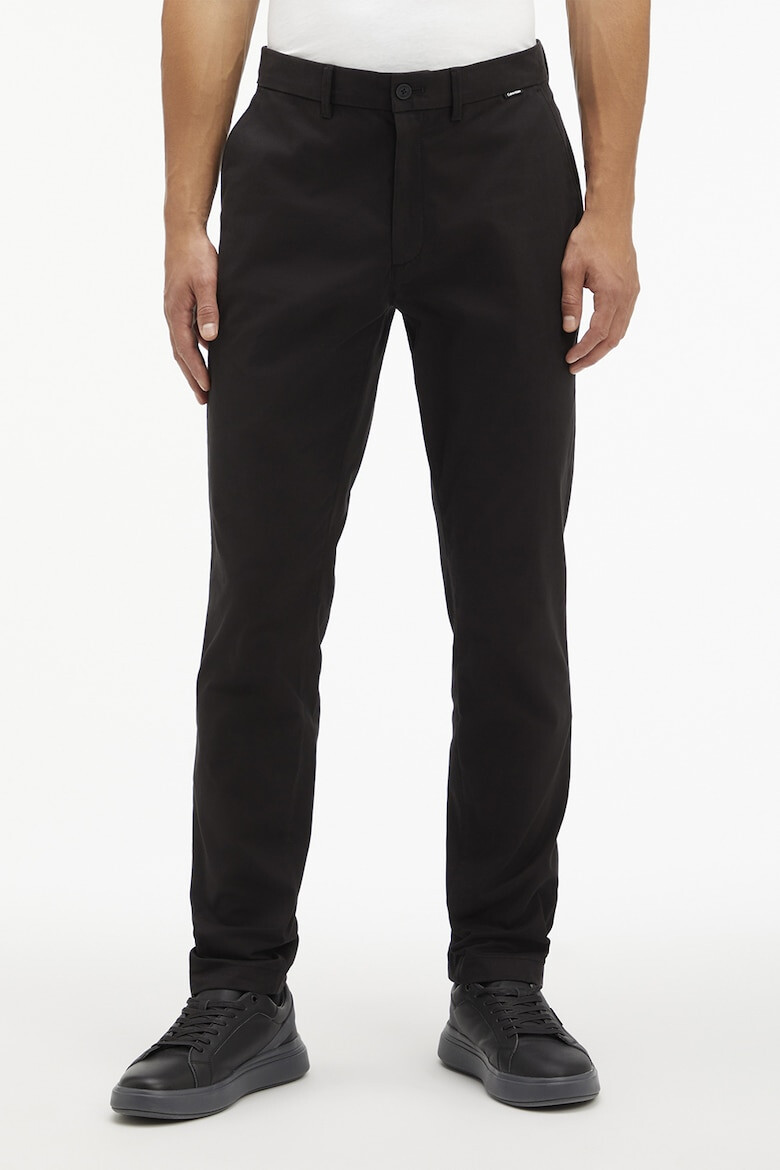 CALVIN KLEIN Pantaloni chino slim fit - Pled.ro