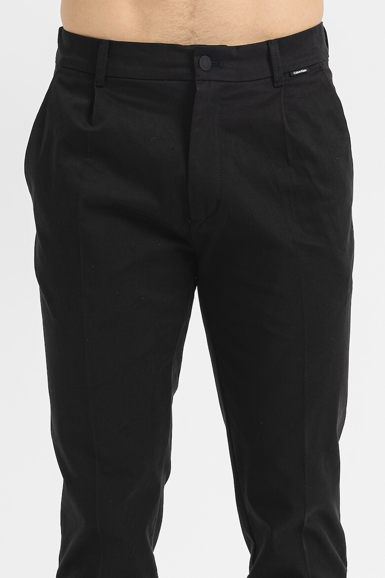 CALVIN KLEIN Pantaloni crop conici - Pled.ro