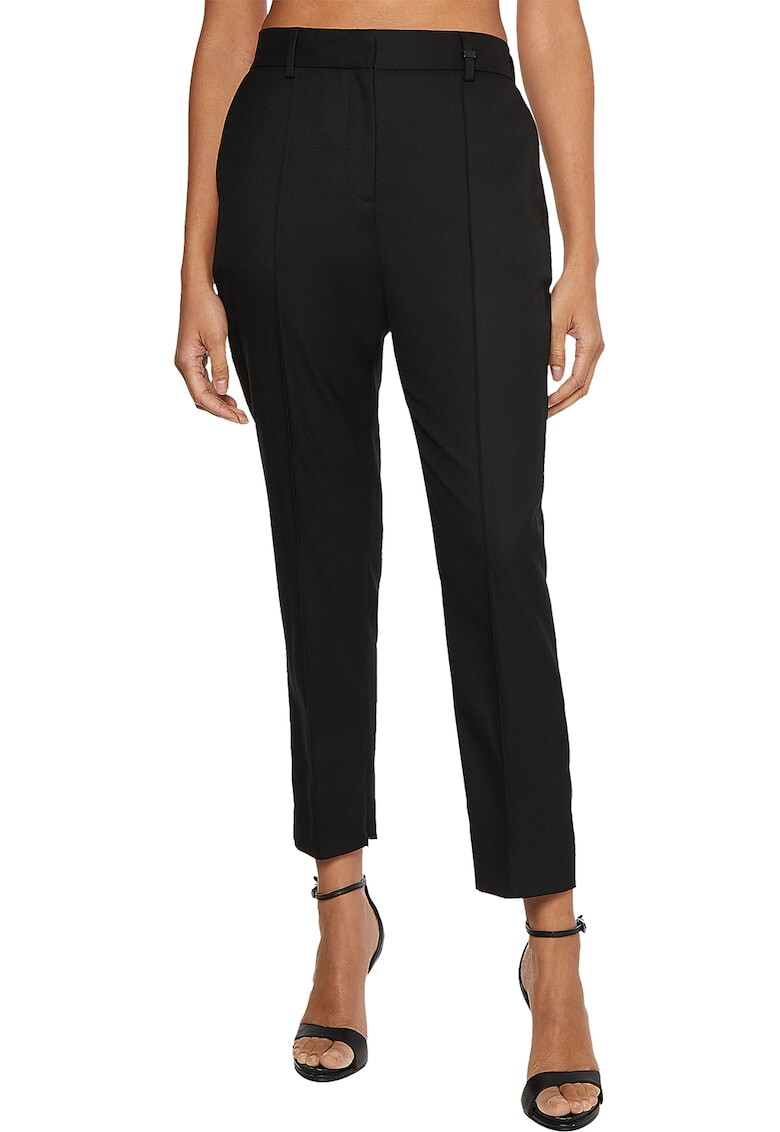 CALVIN KLEIN Pantaloni crop cu talie inalta - Pled.ro