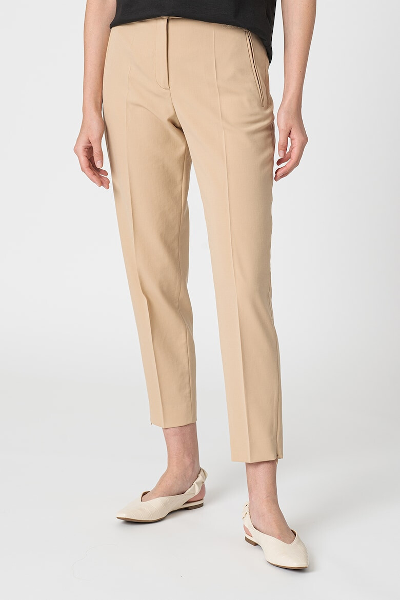 CALVIN KLEIN Pantaloni crop din amestec de lana - Pled.ro