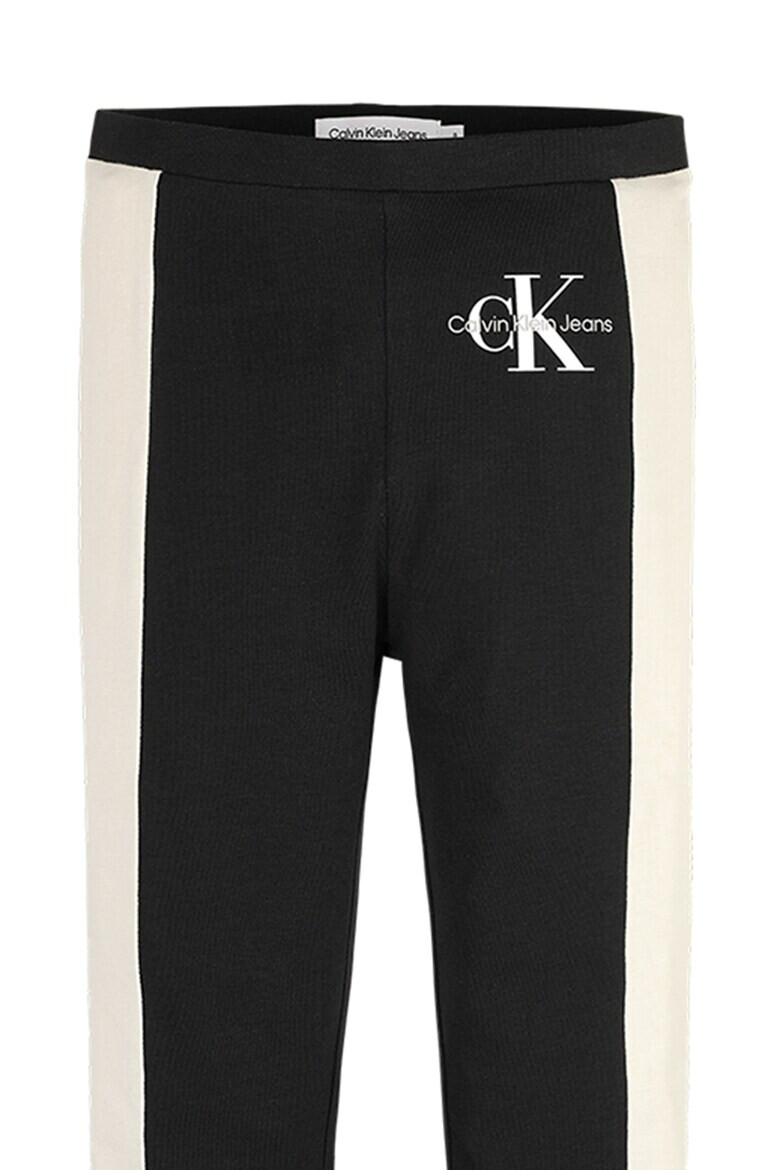 CALVIN KLEIN Pantaloni cu benzi laterale contrastante - Pled.ro