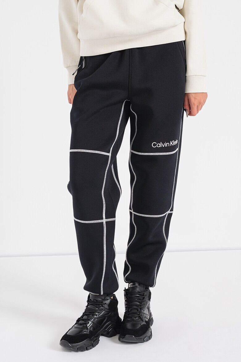 CALVIN KLEIN Pantaloni cu croiala conica pentru fitness - Pled.ro