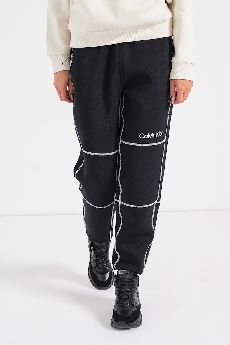 CALVIN KLEIN Pantaloni cu croiala conica pentru fitness - Pled.ro