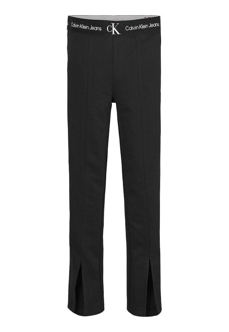 CALVIN KLEIN Pantaloni cu slituri frontale - Pled.ro