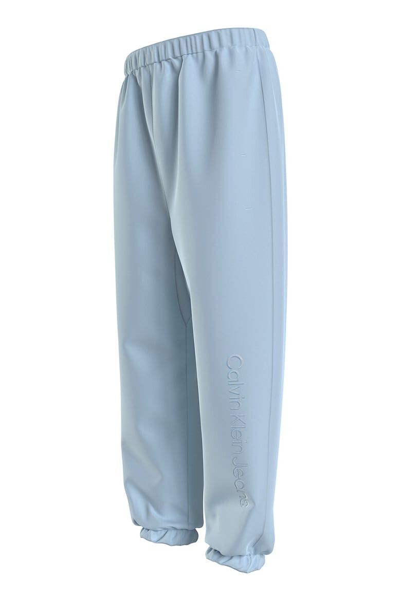 CALVIN KLEIN Pantaloni de trening cu logo brodat - Pled.ro