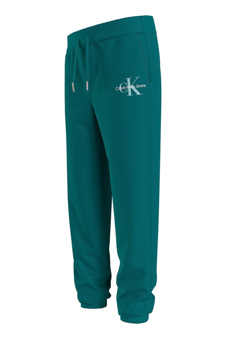 CALVIN KLEIN Pantaloni de trening din bumbac organic cu snur de ajustare in talie - Pled.ro