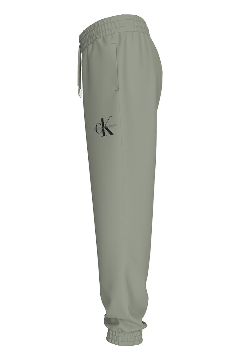 CALVIN KLEIN Pantaloni de trening din bumbac organic cu snur de ajustare in talie - Pled.ro