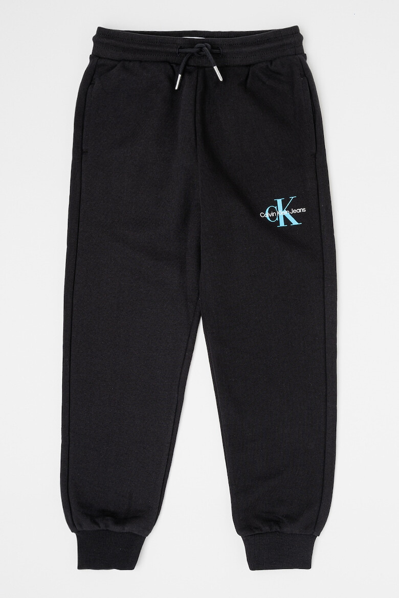 CALVIN KLEIN Pantaloni de trening din bumbac organic cu snur de ajustare in talie - Pled.ro