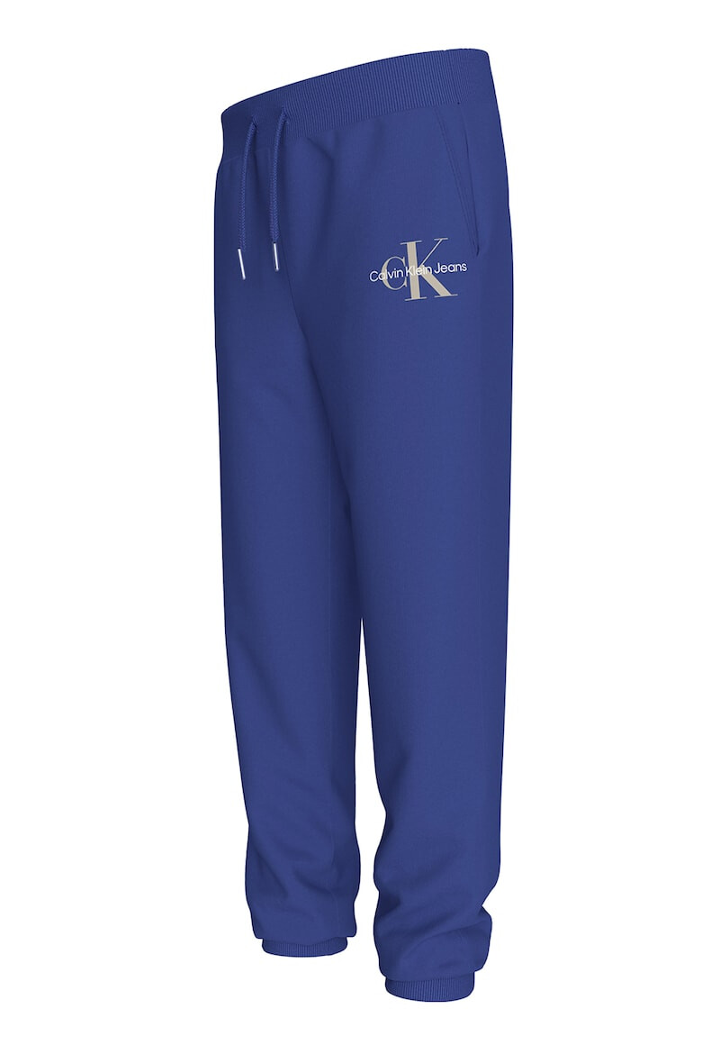 CALVIN KLEIN Pantaloni de trening din bumbac organic cu snur de ajustare in talie - Pled.ro