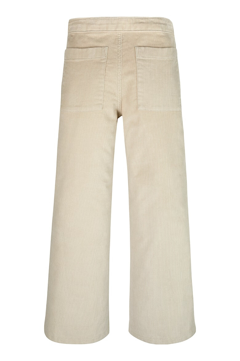 CALVIN KLEIN Pantaloni din amestec de bumbac organic cu aspect catifelat - Pled.ro