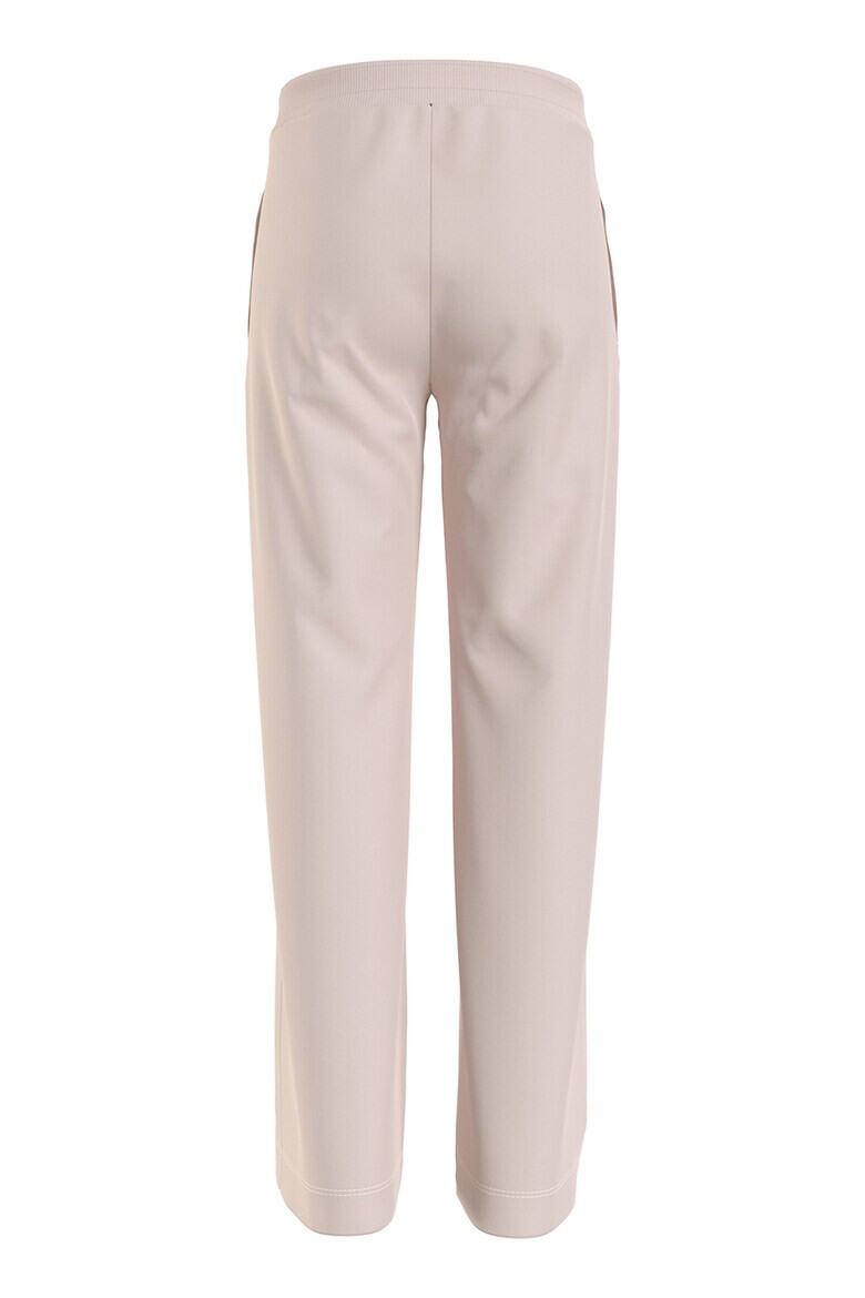 CALVIN KLEIN Pantaloni din amestec de bumbac organic cu snur de ajustare - Pled.ro