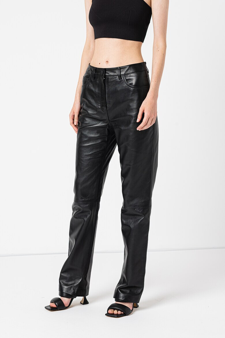 CALVIN KLEIN Pantaloni din piele cu 5 buzunare - Pled.ro