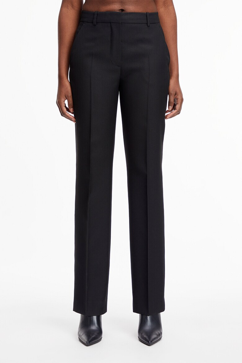 CALVIN KLEIN Pantaloni eleganti cu talie inalta - Pled.ro