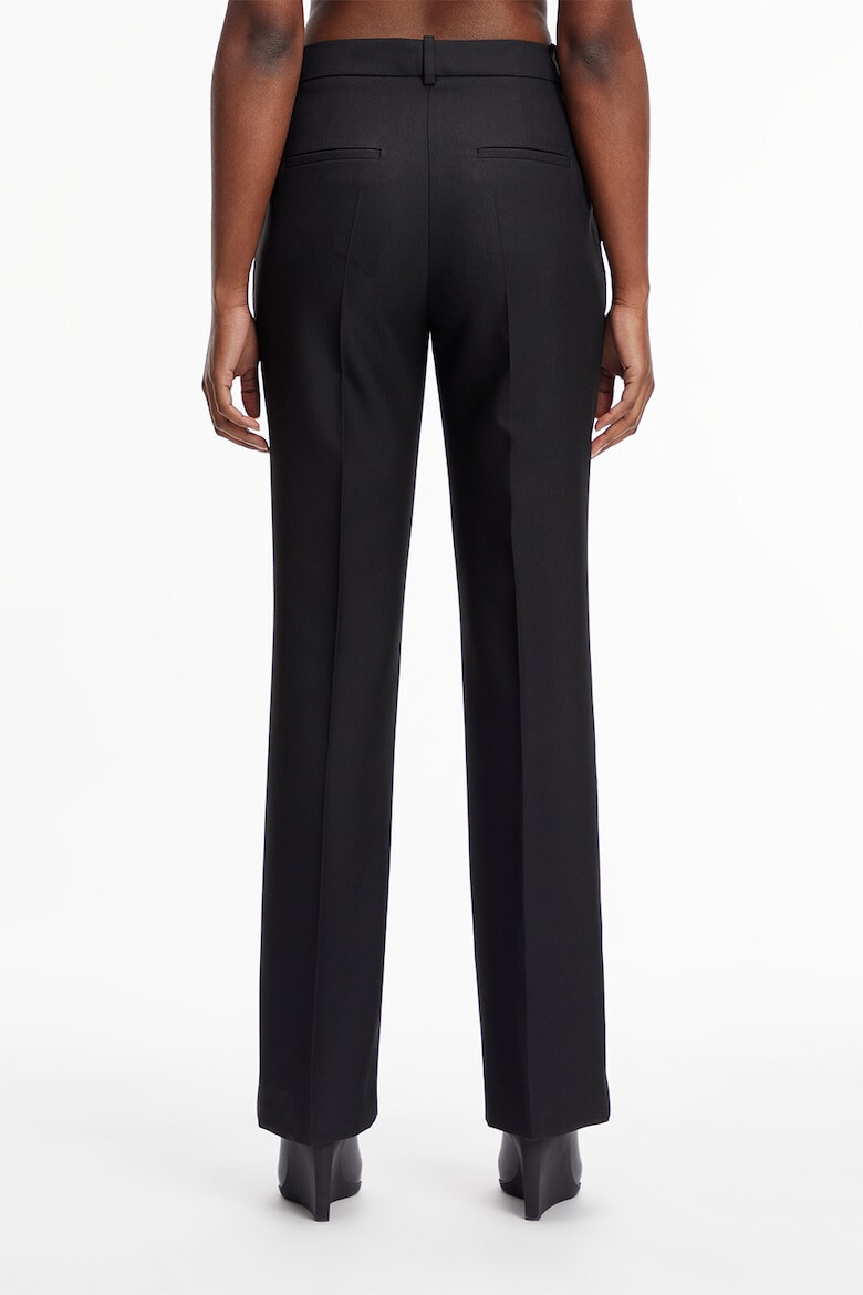 CALVIN KLEIN Pantaloni eleganti cu talie inalta - Pled.ro