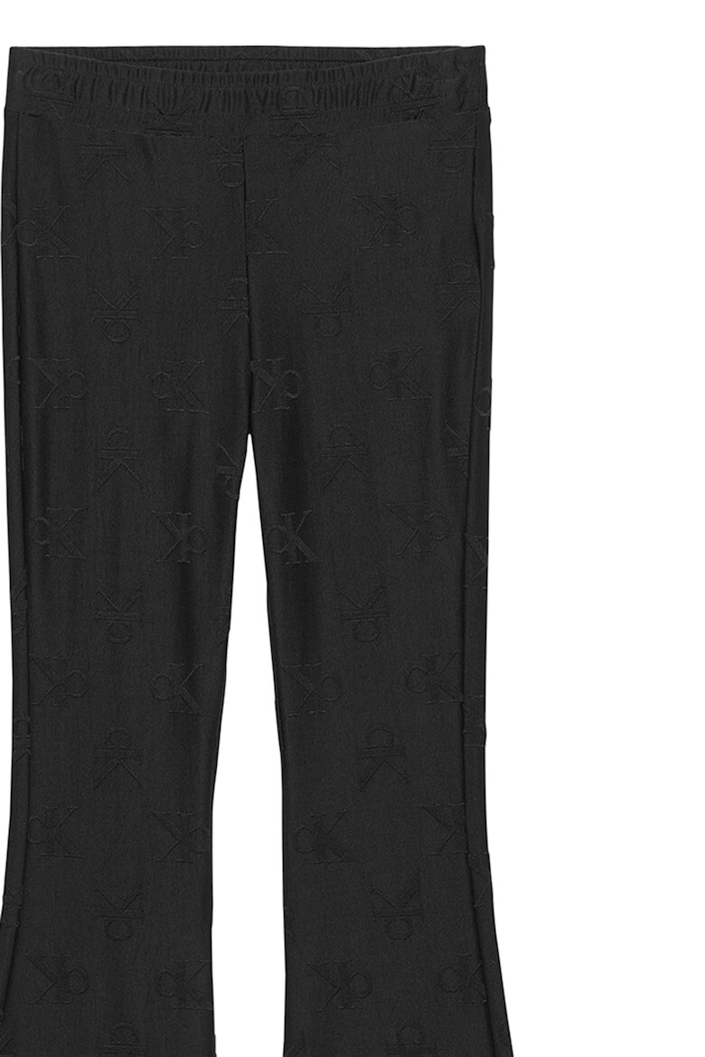 CALVIN KLEIN Pantaloni evazati cu model logo - Pled.ro