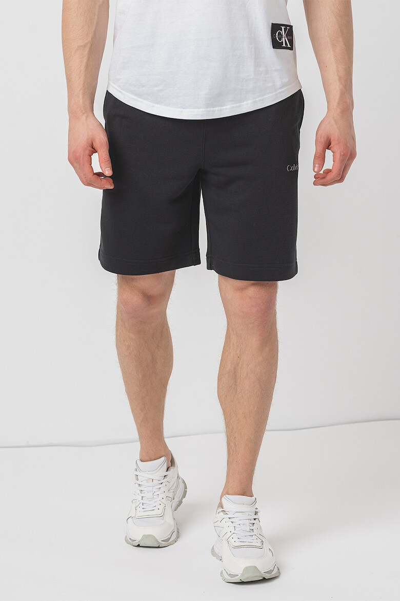 CALVIN KLEIN Pantaloni scurti cu imprimeu logo pentru fitness - Pled.ro