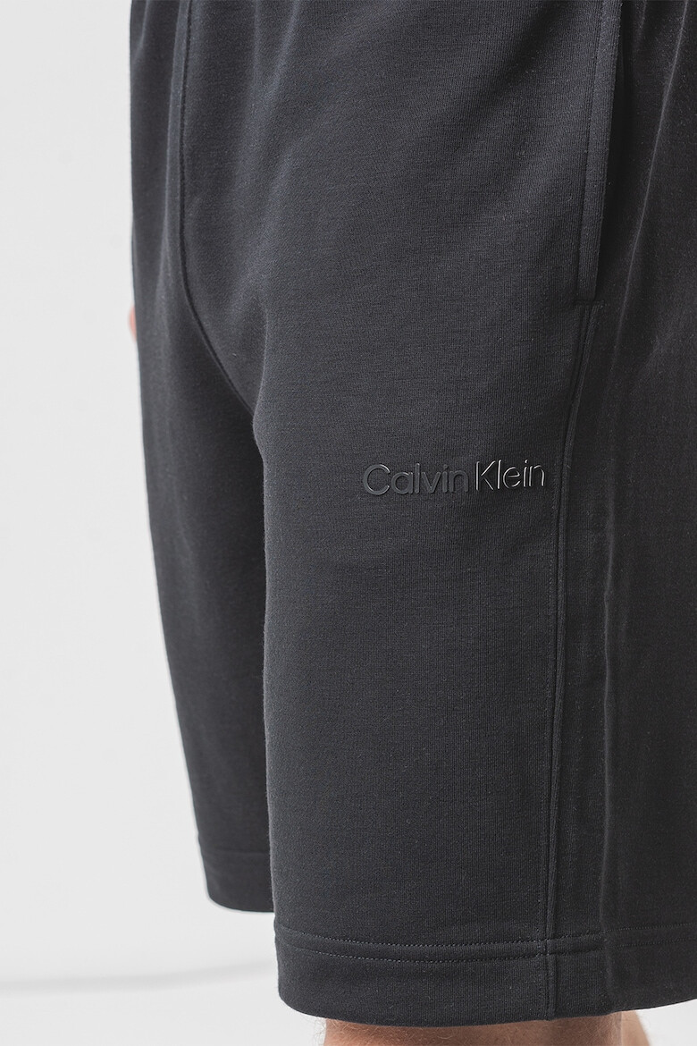 CALVIN KLEIN Pantaloni scurti cu imprimeu logo pentru fitness - Pled.ro