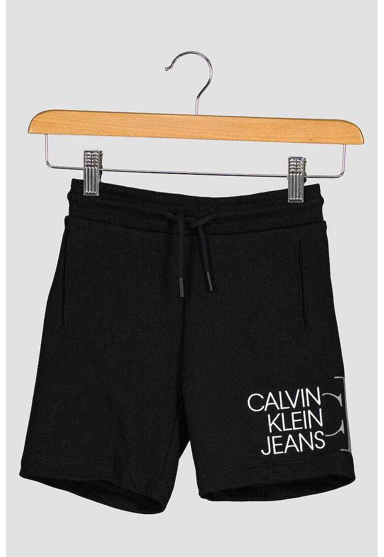 CALVIN KLEIN Pantaloni scurti de bumbac organic cu logo - Pled.ro