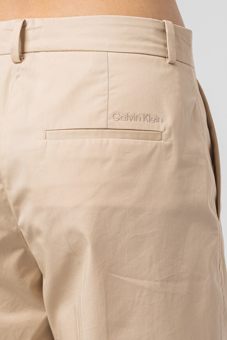 CALVIN KLEIN Pantaloni scurti drepti cu talie medie - Pled.ro