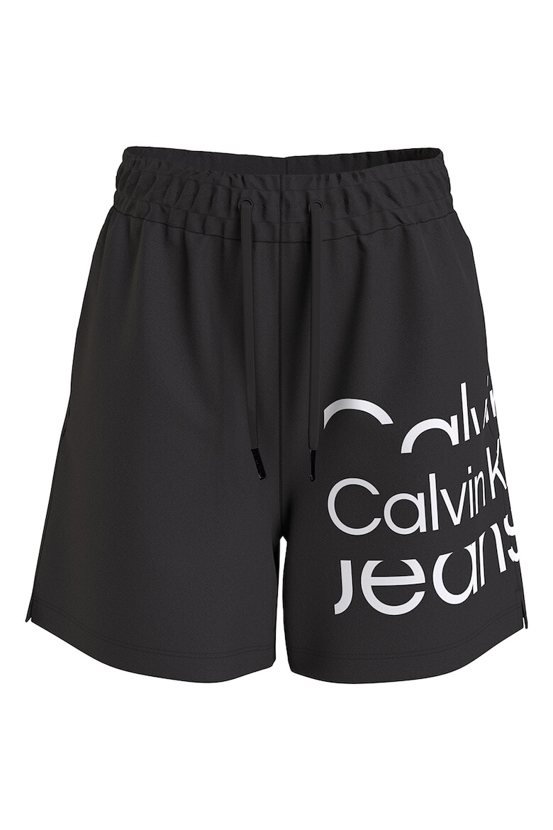 CALVIN KLEIN Pantaloni sport-bermude cu logo - Pled.ro