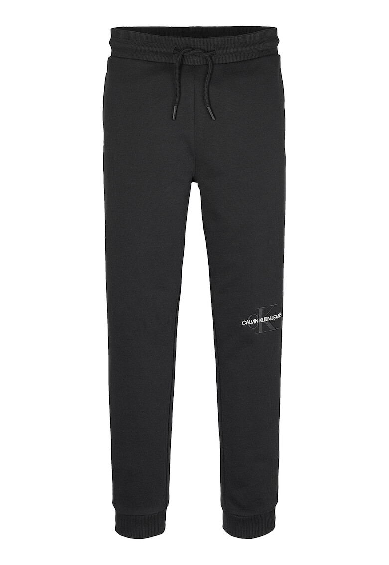 CALVIN KLEIN Pantaloni sport de bumbac organic cu broderie logo - Pled.ro