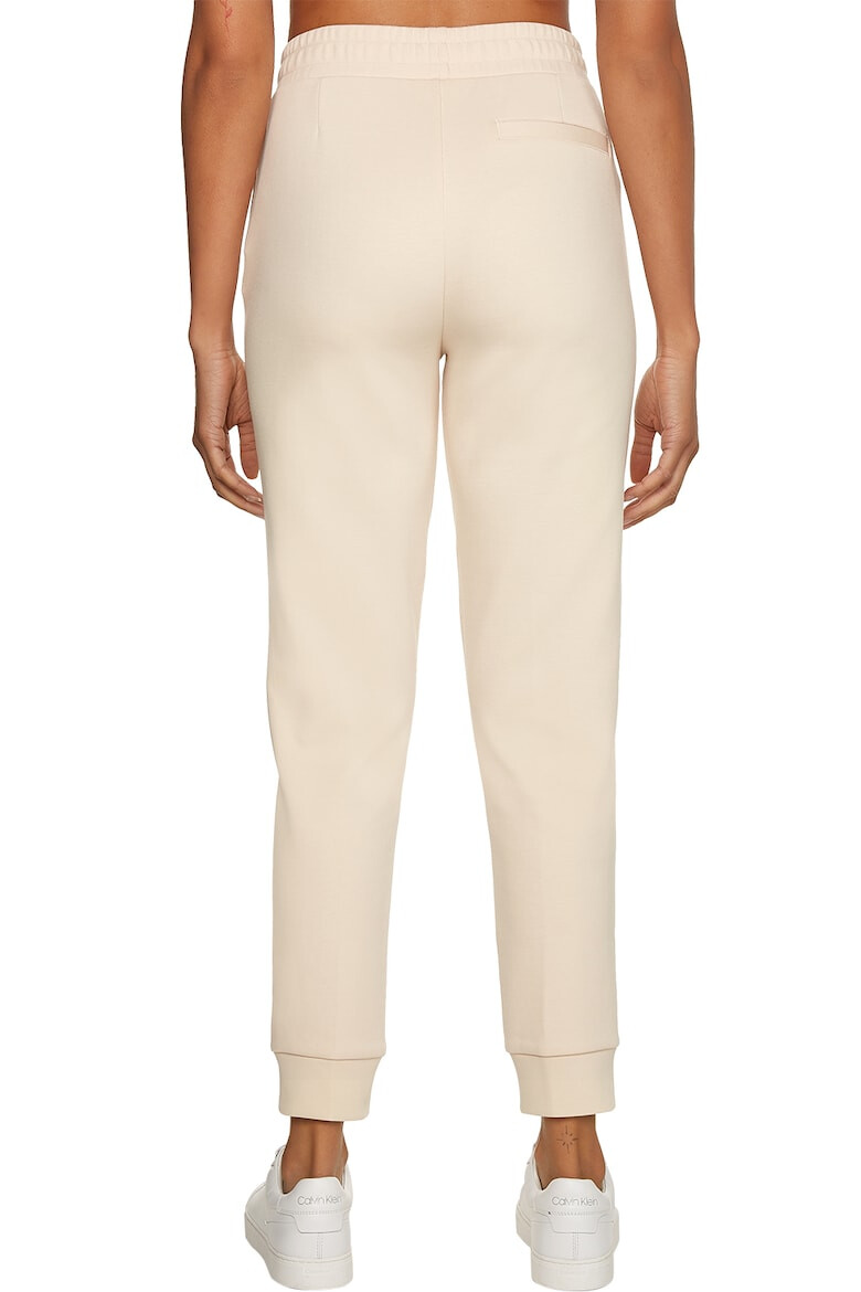 CALVIN KLEIN Pantaloni sport din amestec de bumbac cu talie inalta - Pled.ro