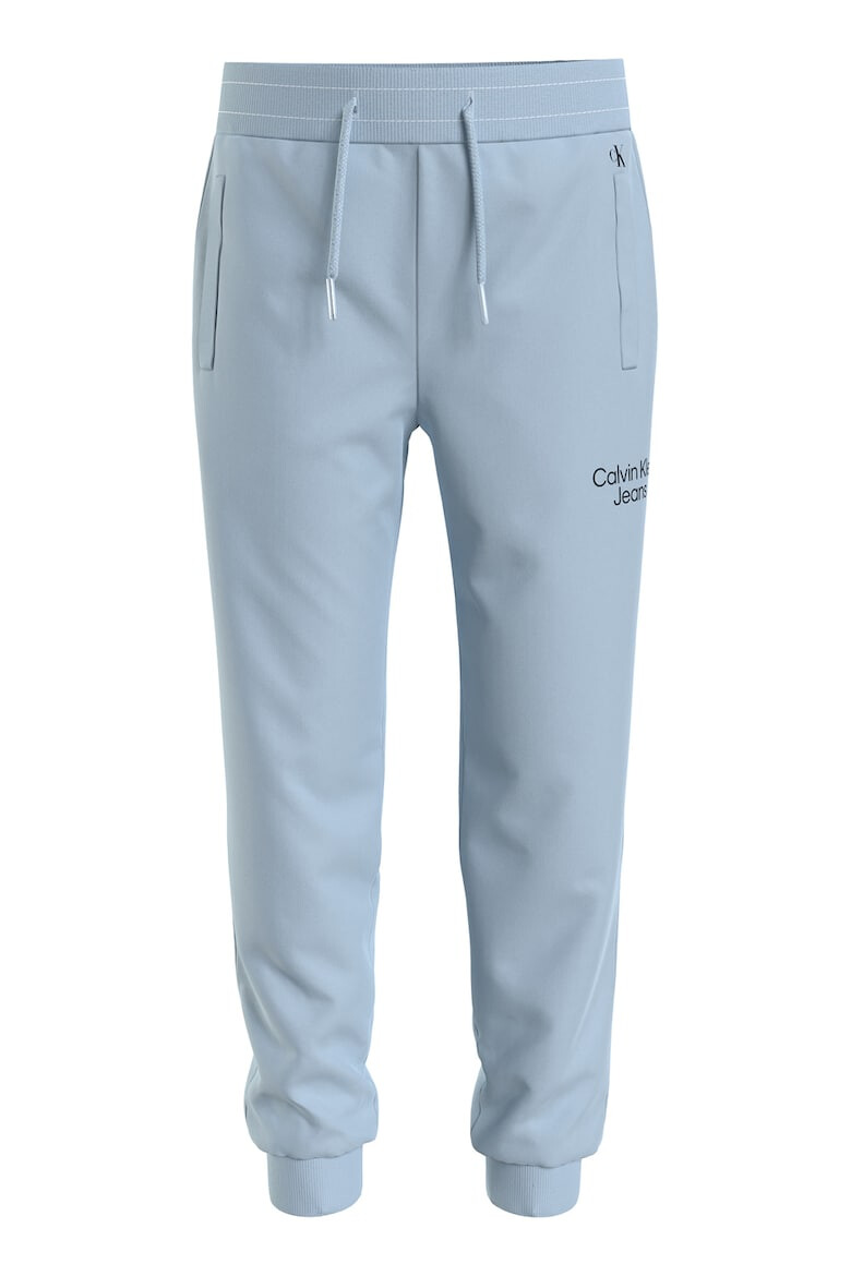 CALVIN KLEIN Pantaloni sport din amestec de bumbac organic cu buzunare - Pled.ro