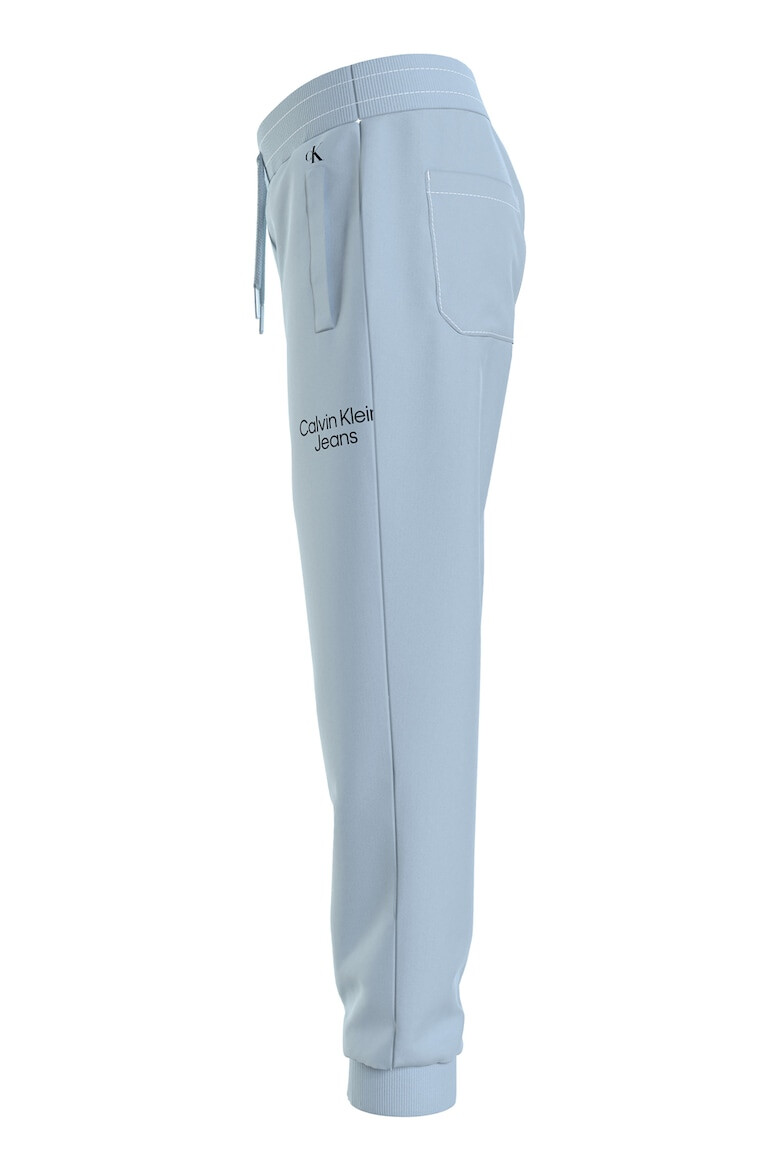 CALVIN KLEIN Pantaloni sport din amestec de bumbac organic cu buzunare - Pled.ro