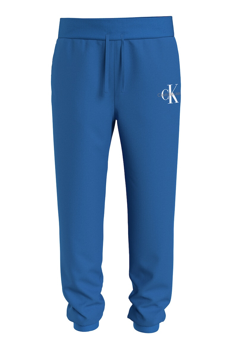 CALVIN KLEIN Pantaloni sport din amestec de bumbac organic cu snur - Pled.ro